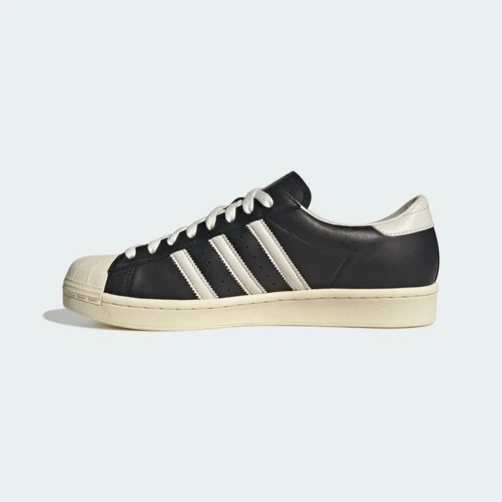 Adidas Superstar Vintage Made in Germany Mens Size 9 Black/White JI3139 NEW - Picture 2 of 7